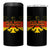 Proud Germany 4 in 1 Can Cooler Tumbler Ich Bin Deutscher Bundesadler Coat of Arms - Wonder Print Shop