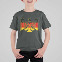 Proud Germany T Shirt For Kid Ich Bin Deutscher Bundesadler Coat of Arms - Wonder Print Shop