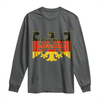 Proud Germany Long Sleeve Shirt Ich Bin Deutscher Bundesadler Coat of Arms - Wonder Print Shop