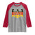 Proud Germany Raglan Shirt Ich Bin Deutscher Bundesadler Coat of Arms - Wonder Print Shop