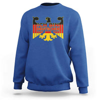 Proud Germany Sweatshirt Ich Bin Deutscher Bundesadler Coat of Arms - Wonder Print Shop