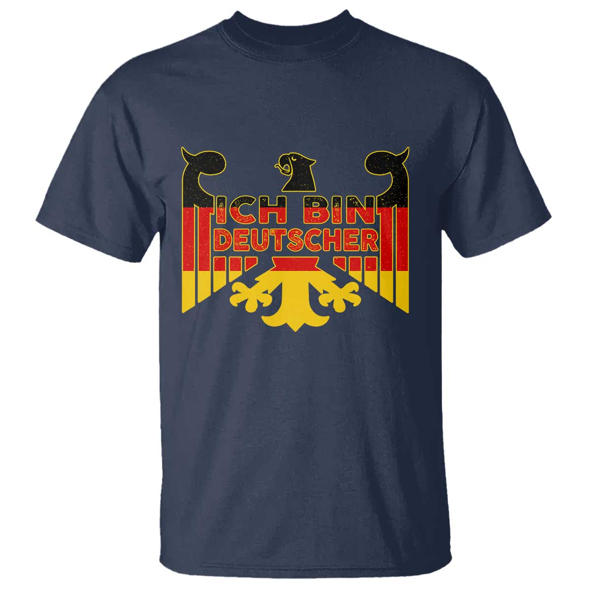 Proud Germany T Shirt Ich Bin Deutscher Bundesadler Coat of Arms - Wonder Print Shop