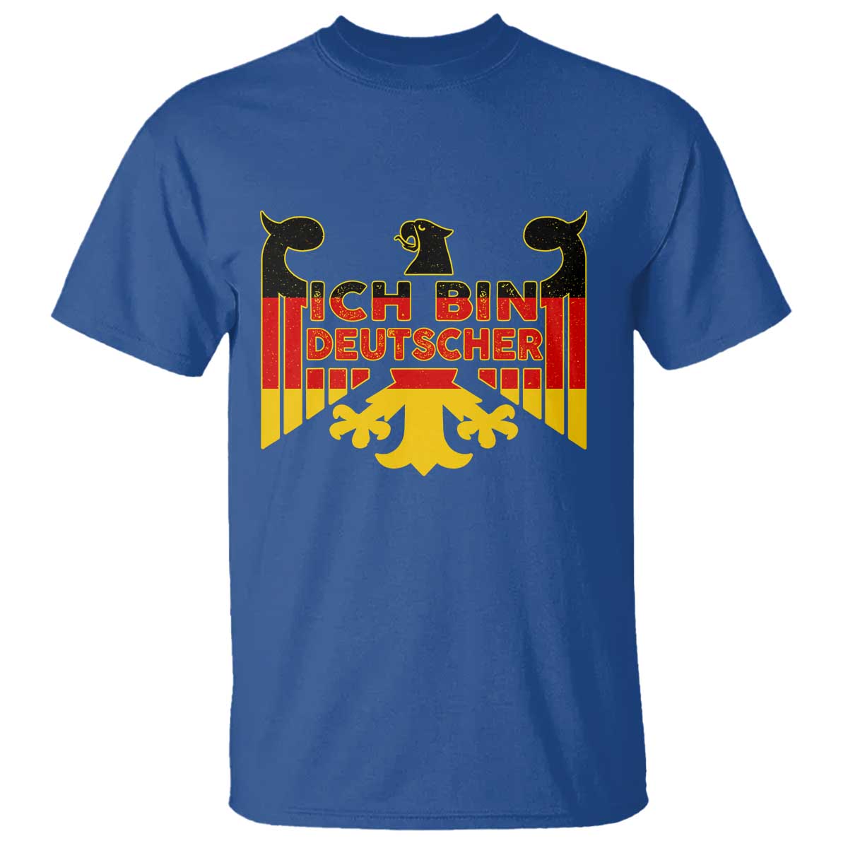 Proud Germany T Shirt Ich Bin Deutscher Bundesadler Coat of Arms - Wonder Print Shop