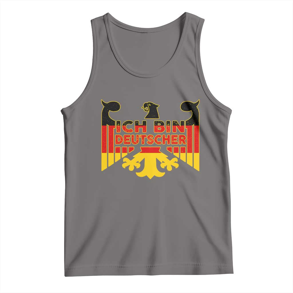 Proud Germany Tank Top Ich Bin Deutscher Bundesadler Coat of Arms - Wonder Print Shop