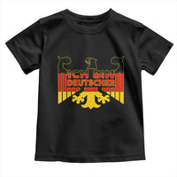 Proud Germany Toddler T Shirt Ich Bin Deutscher Bundesadler Coat of Arms - Wonder Print Shop