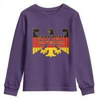 Proud Germany Youth Sweatshirt Ich Bin Deutscher Bundesadler Coat of Arms - Wonder Print Shop