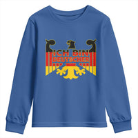 Proud Germany Youth Sweatshirt Ich Bin Deutscher Bundesadler Coat of Arms - Wonder Print Shop