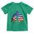 Funny Bigfoot Night Stroll American Flag Toddler T Shirt Patriotic 4th July - Wonder Print Shop
