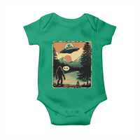 Funny Bigfoot Sasquatch Alien Spaceship UFO Introvert Bruh Baby Onesie - Wonder Print Shop