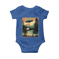 Funny Bigfoot Sasquatch Alien Spaceship UFO Introvert Bruh Baby Onesie - Wonder Print Shop