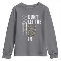 Funny Dont Let The Old Guy In Youth Sweatshirt Vintage Camo American Flag - Wonder Print Shop