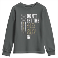 Funny Dont Let The Old Guy In Youth Sweatshirt Vintage Camo American Flag - Wonder Print Shop