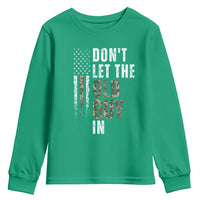 Funny Dont Let The Old Guy In Youth Sweatshirt Vintage Camo American Flag - Wonder Print Shop
