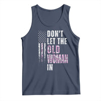Funny Dont Let The Old Woman In Tank Top Vintage Pink Camo American Flag - Wonder Print Shop