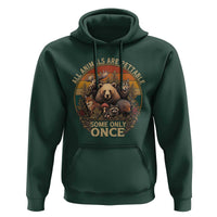All Animals Are Pettable Some Only Once Hoodie Retro Wild Animals