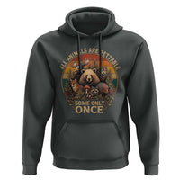 All Animals Are Pettable Some Only Once Hoodie Retro Wild Animals