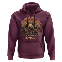 All Animals Are Pettable Some Only Once Hoodie Retro Wild Animals