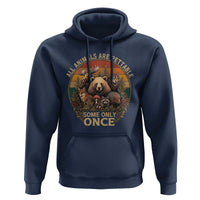 All Animals Are Pettable Some Only Once Hoodie Retro Wild Animals
