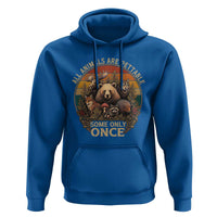 All Animals Are Pettable Some Only Once Hoodie Retro Wild Animals