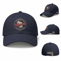 Wisconsin The Badger State Baseball Cap You're Among Friends Retro WI State