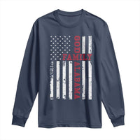 God Family Alabama Long Sleeve Shirt AL Game Day Christian American Flag