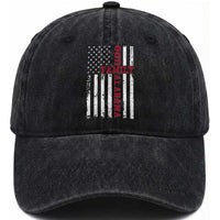 God Family Alabama Washed Cotton Baseball Cap AL Game Day Christian American Flag
