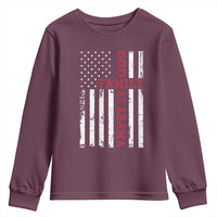 God Family Alabama Youth Sweatshirt AL Game Day Christian American Flag
