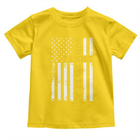 God Family Iowa Toddler T Shirt IA State Game Day Christian American Flag