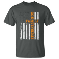 God Family Tennessee T Shirt TN Game Day Christian American Flag