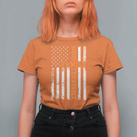 God Family Tennessee T Shirt For Women TN Game Day Christian American Flag