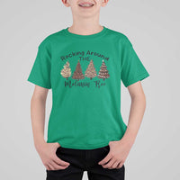 Christmas African American T Shirt For Kid Rocking Around The Melanin Tree Xmas Tree - Wonder Print Shop