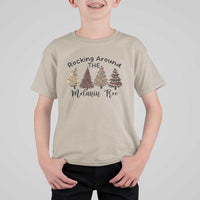 Christmas African American T Shirt For Kid Rocking Around The Melanin Tree Xmas Tree - Wonder Print Shop