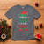 Funny Christmas Elf T Shirt I'm Not An Elf I'm Just Short Snowflakes - Wonder Print Shop