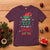 Funny Christmas Elf T Shirt I'm Not An Elf I'm Just Short Snowflakes - Wonder Print Shop