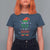 Funny Christmas Elf T Shirt For Women I'm Not An Elf I'm Just Short Snowflakes - Wonder Print Shop