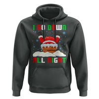 Funny Xmas Hoodie I Go Down All Night Santa Chimney