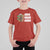 Christmas In Hawaii T Shirt For Kid Mele Kalikimaka Tiki Hibiscus Flower Santa Hat - Wonder Print Shop