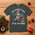 Funny Christmas Motorbike T Shirt Oh What Fun It Is To Ride Female Santa Biker - Wonder Print Shop