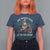 Funny Christmas Motorbike T Shirt For Women Oh What Fun It Is To Ride Female Santa Biker - Wonder Print Shop