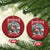 Xmas Female Santa Motorcycle Christmas Ornament Sleighrider Custom Toys For Bad Kids Too - Wonder Print Shop