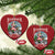 Xmas Female Santa Motorcycle Christmas Ornament Sleighrider Custom Toys For Bad Kids Too - Wonder Print Shop
