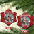 Xmas Female Santa Motorcycle Christmas Ornament Sleighrider Custom Toys For Bad Kids Too - Wonder Print Shop