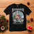 Christmas Female Santa Motorcycle T Shirt Sleighrider Custom Toys For Bad Kids Too - Wonder Print Shop