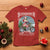 Christmas Female Santa Motorcycle T Shirt Sleighrider Custom Toys For Bad Kids Too - Wonder Print Shop
