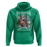 Christmas Female Santa Motorcycle Hoodie Sleighrider Custom Toys For Bad Kids Too