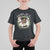 God Jul T Shirt For Kid Yule Goat Christmas Wreath Winter Solstice - Wonder Print Shop