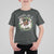 God Jul T Shirt For Kid Yule Goat Christmas Wreath Winter Solstice - Wonder Print Shop