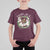 God Jul T Shirt For Kid Yule Goat Christmas Wreath Winter Solstice - Wonder Print Shop