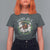 God Jul T Shirt For Women Yule Goat Christmas Wreath Winter Solstice - Wonder Print Shop