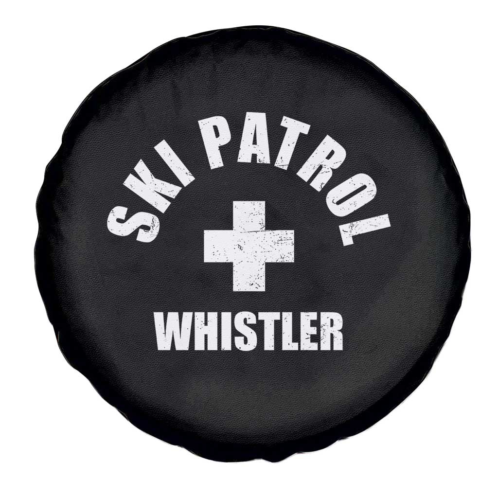 Ski Patrol Whistler Spare Tire Cover Winter Slopes Skiing Snowboarding - Wonder Print Shop